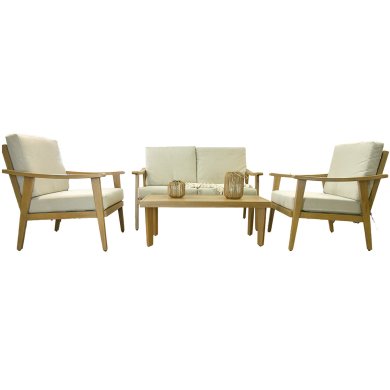 Комплект садовой мебели Garden Line TIRANA Бежевый - 2 Комплект садовой мебели Garden Line TIRANA Бежевый ALM9538 фото - 2