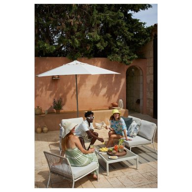 Садове крісло SEGERON Білий - 3 IKEA Садове крісло SEGERON Білий (ИКЕА СЕГЕРОН) 50510805 фото - 3