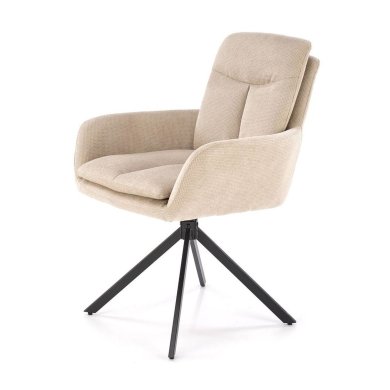 Обеденный стул поворотный Halmar K536 Бежевый V-CH-K/536-KR-BEŻOWY фото - 3