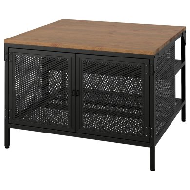IKEA Журнальный стол FJALLBO Коричневый (ИКЕА ФЬЯЛЬБО) 90539576