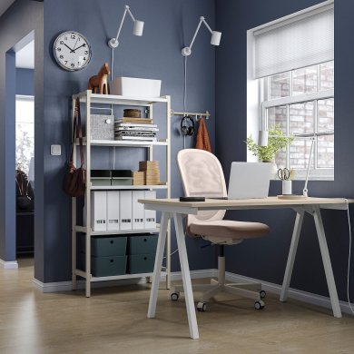 IKEA Письменный стол TROTTEN Бежевый (ИКЕА ТРОТТЕН) 49434389 фото - 2