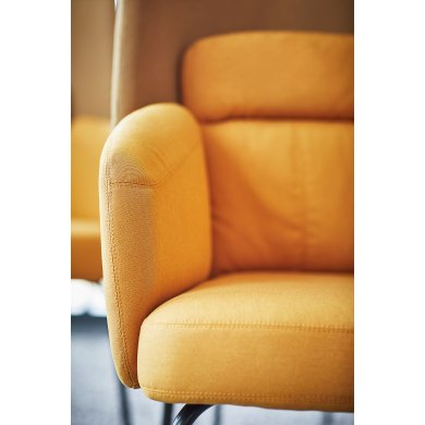IKEA Крісло м'яке BINGSTA Жовтий (ИКЕА БИНГСТА) 40455649 фото - 4