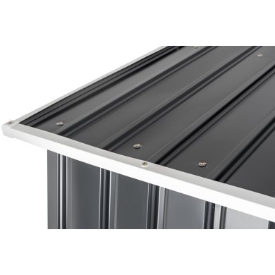 Садовий будиночок Corciano M-E 340x319x200 см Сірий 5901721058200 фото - 7