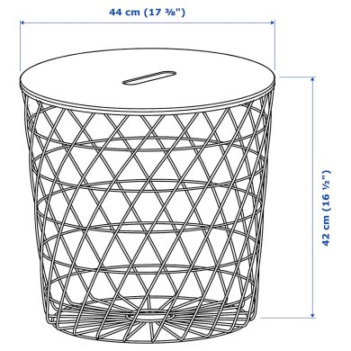 IKEA Журнальный стол KVISTBRO Зеленый (ИКЕА КВИСТБРО) 80533570 фото - 6