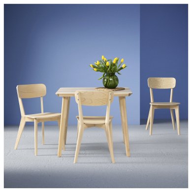 IKEA Обідній стіл LISABO Ясень (ИКЕА ЛИСАБО) 40563776 фото - 3