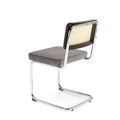 Обеденный стул Halmar K504 Пепельный - 4 Обеденный стул Halmar K504 Пепельный V-CH-K/504-KR-POPIELATY фото - 4