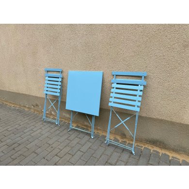 Комплект складной садовой мебели Garden Line GOM5165 Серый - 4 Комплект складной садовой мебели Garden Line GOM5165 Серый GOM5165 фото - 4