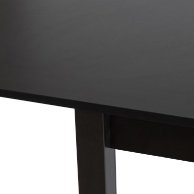 Раскладной обеденный стол Mebel Elit MAX Черный W.MAX/CZ/S фото - 4