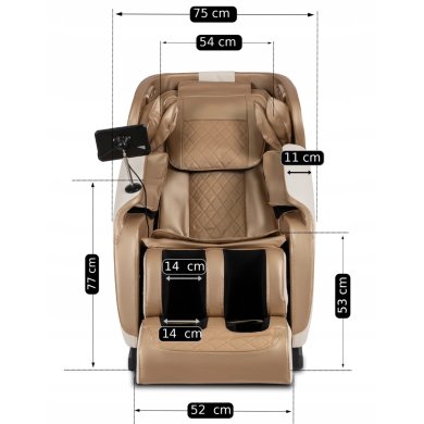 Кресло массажное Mebel Elit VX MAX Бежевый ME.VXMAX/BZ/E/FW фото - 28