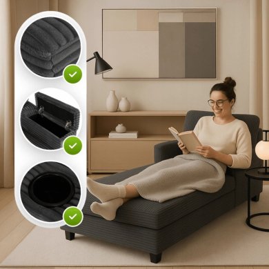 Кресло мягкое Mebel Elit NEO Velvet Серый - 12 Кресло мягкое Mebel Elit NEO Velvet Серый ME.NEO/P/SZTR/FW фото - 12