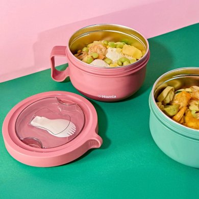 Ланч-бокс Homla BOXIE 850 мл Розовый 233734 фото - 9