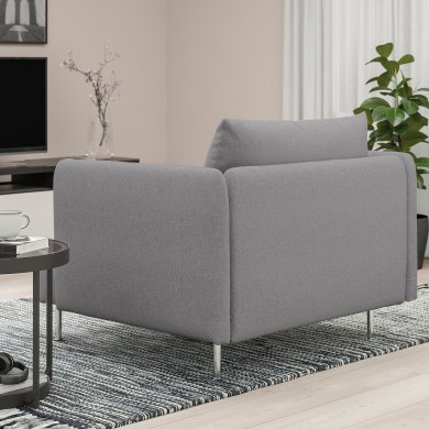 Кресло мягкое SODERHAMN Серый - 5 IKEA Кресло мягкое SODERHAMN Серый (ИКЕА СЁДЕРХАМН) 29452058 фото - 5