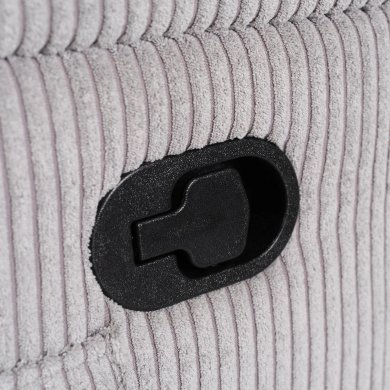 Кресло мягкое раскладное массажное с реклайнером Mebel Elit SEBASTIAN Velvet Серый ME.SEBASTIAN/P/SZTR/FW фото - 13