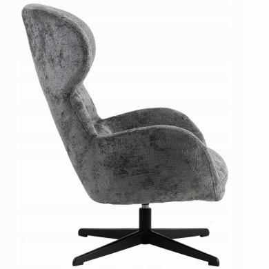 Кресло мягкое поворотное Kontrast LOUIS Темно-серый 5.01.84274 фото - 3