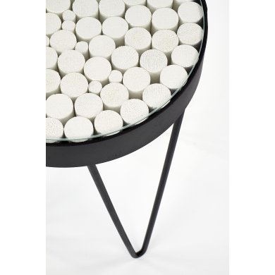 Журнальный стол Halmar NATURO Белый - 3 Журнальный стол Halmar NATURO Белый V-PL-NATURO-LAW-BIAŁY фото - 3