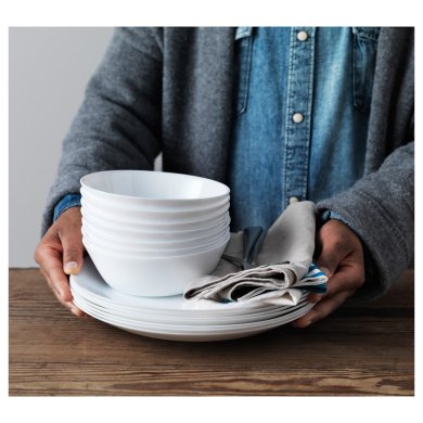 IKEA тарілка OFTAST (ИКЕА OFTAST) 30258913 фото - 4
