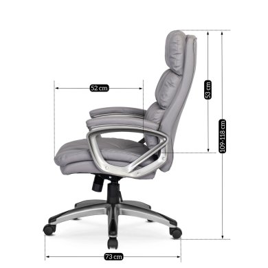 Офісне крісло Mebel Elit STRATO Сірий ME.STRATO/P/E/FO фото - 13