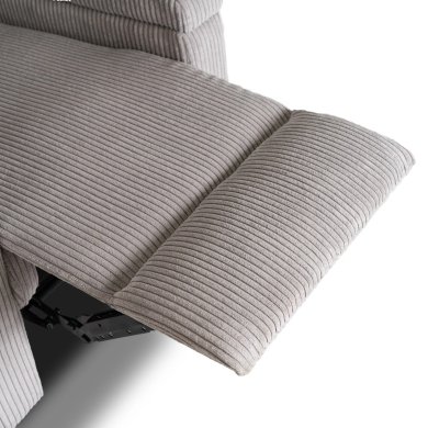 Кресло мягкое раскладное массажное с реклайнером Mebel Elit SEBASTIAN Velvet Серый ME.SEBASTIAN/P/SZTR/FW фото - 12