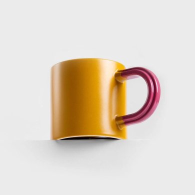 Кружка Homla BOJA 2 450 мл Гірчичний - 2 Кружка Homla BOJA 2 450 мл Гірчичний 234210 фото - 2