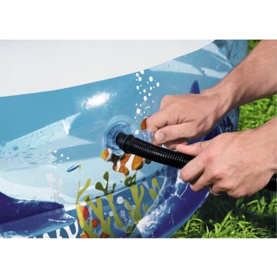 Надувний дитячий басейн Bestway 54118B 262х157х46 см Принт BES54118B фото - 8