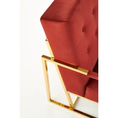 Кресло мягкое Halmar Prius Бордовый - 3 Кресло мягкое Halmar Prius Бордовый V-CH-PRIUS-FOT-BORDOWY фото - 3