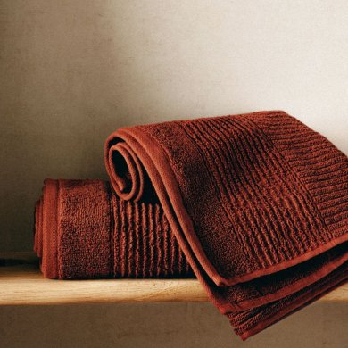 Полотенце для рук Homla NALTIO 50x90 см Бордовый 213415 фото - 4