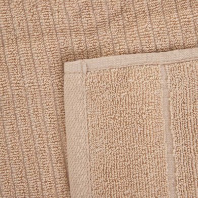 Полотенце для тела Homla NALTIO 70x130 см Светло-бежевый 213414 фото - 3