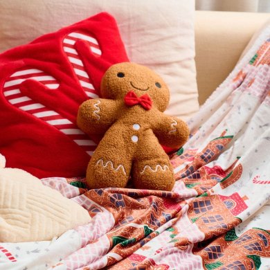 Декоративная подушка Homla GINGERBREAD 25x38 см Коричневый 234514 фото - 4