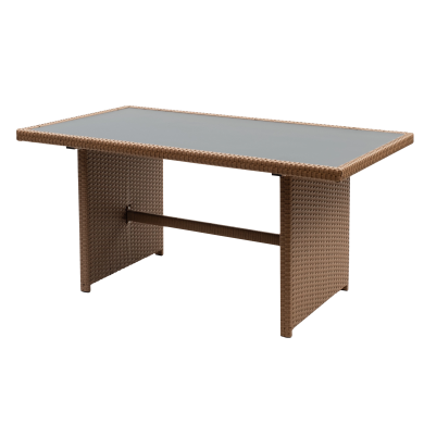 Комплект садових меблів Corciano KARA MAXI Коричневий 5901721056060 фото - 5