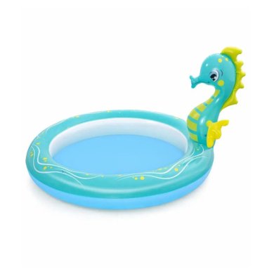 Надувний дитячий басейн Bestway 53114 188х160х86 см Блакитний BES53114 фото - 8