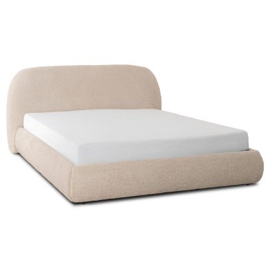 Ліжко Mebel Elit ROSSO Boucle 160x200 см Бежевий ME.ROSSO/160/BZ/TB/LOZZPOJ фото - 5