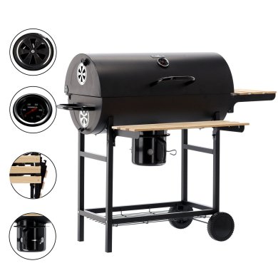 Угольный гриль Garden Line BBQ5337 Черный BBQ5337