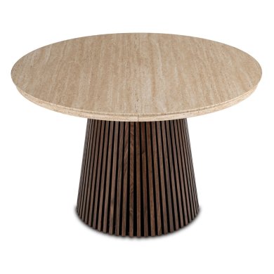 Розкладний обідній стіл Mebel Elit ADRIEN Травертин ME.ADRIEN/TRAW/O/S фото - 3