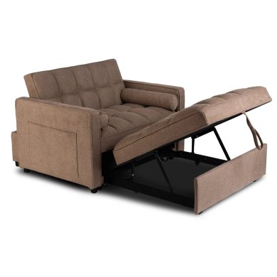 Кресло мягкое раскладное Mebel Elit CORRA Коричневый ME.CORRA/BR/T/SOF фото - 8