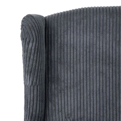 Кресло мягкое Homla FOSSBY FASO Velvet Серый - 6 Кресло мягкое Homla FOSSBY FASO Velvet Серый 233008 фото - 6