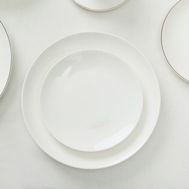 Тарілка обідня Homla AURO 26 см | Білий - 4 Тарілка обідня Homla AURO 26 см | Білий 164356 фото - 4