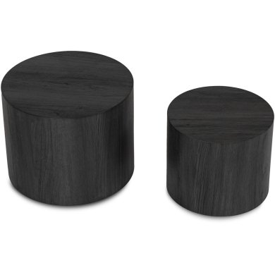 Комплект журнальних столів Mebel Elit LEILA 2 шт Чорний - 5 Комплект журнальних столів Mebel Elit LEILA 2 шт Чорний ME.LEILA/CZ/L фото - 5