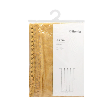 Тюль Homla ADI 140х250 см Горчичный 160946 фото - 9