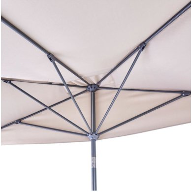 Садова парасоля LerMen ARKEA 262x135 см Бежевий - 6 Садова парасоля LerMen ARKEA 262x135 см Бежевий 83811987 фото - 6