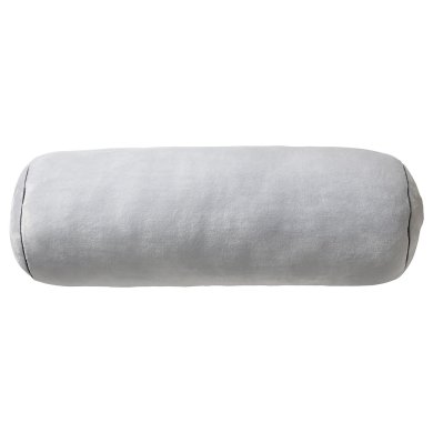 IKEA Декоративна подушка-валик BLASKATA 25х80 см Сірий (ИКЕА СВЕТИТЬ) 50569513