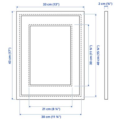 IKEA Рамка SILVERHOJDEN (ИКЕА СИЛЬВЕРХОЙДЕН) 50370409 фото - 9