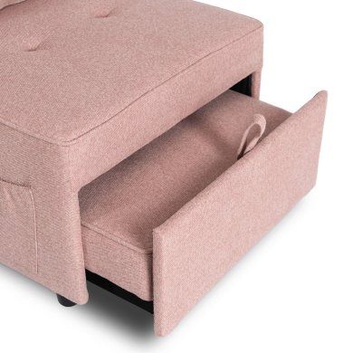 Кресло мягкое раскладное Mebel Elit IBERIS Розовый ME.IBERIS/R/T/FW67 фото - 10