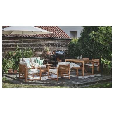 IKEA Комплект садових меблів NAMMARO Бежевий (ИКЕА НАММАРО) 99578361 фото - 4