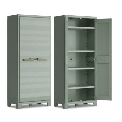 Садовый шкаф Keter/Kis PLANET OUTDOOR TALL CABINET Зеленый 250142 фото - 3