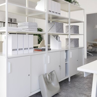 IKEA Стеллаж TROTTEN Белый (ИКЕА ТРОТТЕН) 19429643 фото - 6