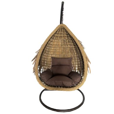 Підвісне крісло-кокон Garden Line AZTEC Коричневий - 3 Підвісне крісло-кокон Garden Line AZTEC Коричневий FAT0077 фото - 3