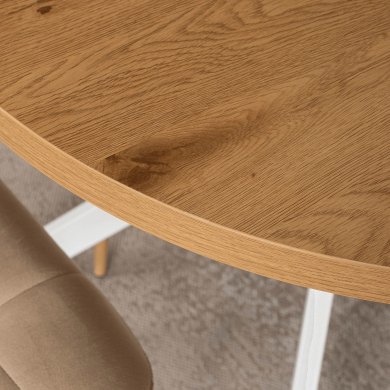 Розкладний обідній стіл Mebel Elit LUGO Дуб золотий - 8 Розкладний обідній стіл Mebel Elit LUGO Дуб золотий ME.LUGO/DZ/B/S фото - 8