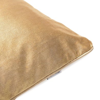 Декоративна наволочка Homla CALIA 45x45 см Золотий - 2 Декоративна наволочка Homla CALIA 45x45 см Золотий 210111 фото - 2