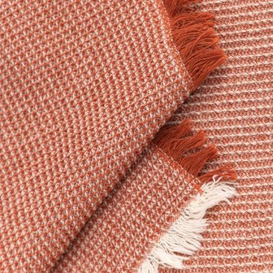 Покривало Homla WAFFEL 180х220 см Помаранчевий 213758 фото - 2