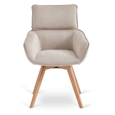 Обеденный стул поворотный Mebel Elit DIAS Бежевый ME.DIAS/BZ/T/K фото - 2